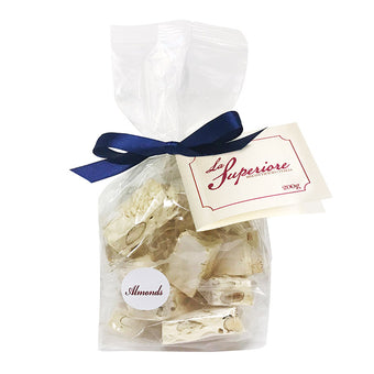 LA SUPERIORE ITALIAN NOUGAT ALMOND TORRONCINI 150G