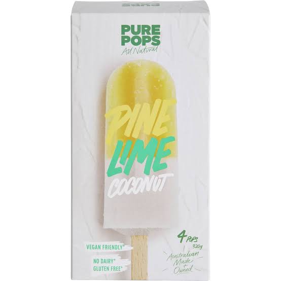 PURE POPS PINE LIME 4 PACK