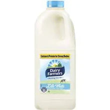 DAIRY FARMERS LITE WHITE MILK 2L