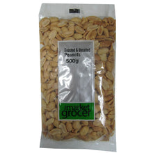MARKET GROCER ROASTED UNSALTED PEANUTS 500G