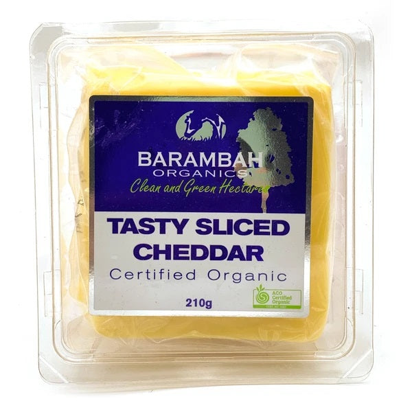 BARAMBAH TASTY CHEDDAR SLICES 210G