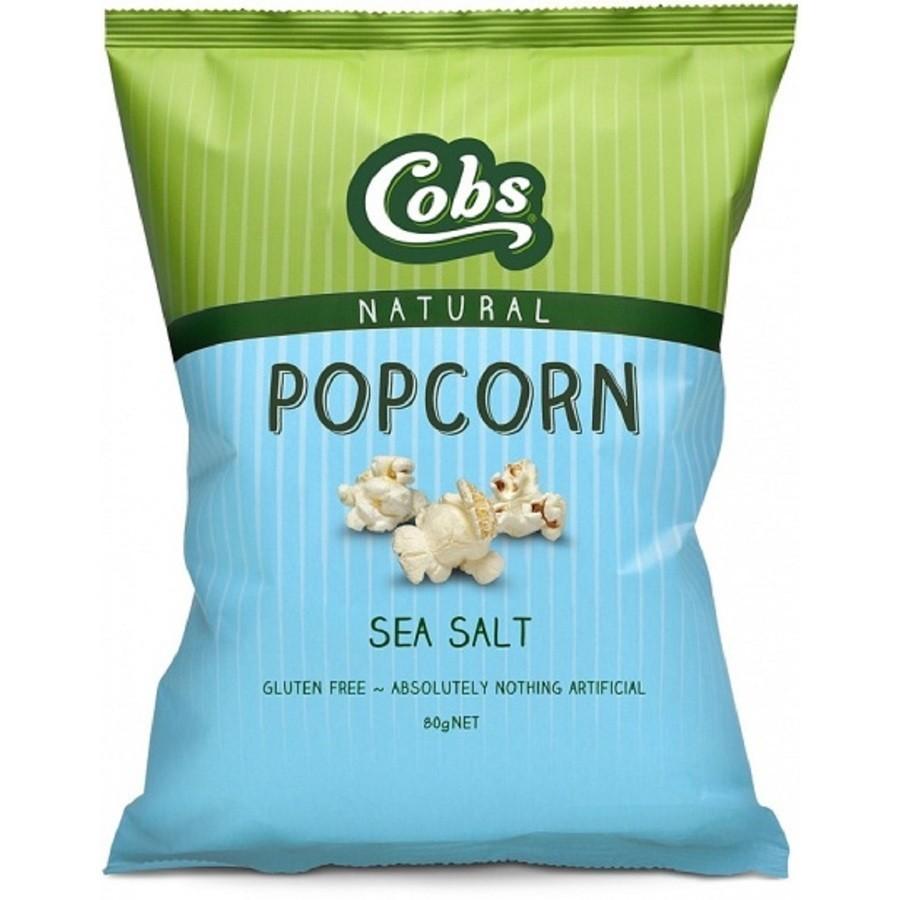 COB'S SEA SALT POPCORN 80G