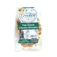 CROOKED CREEK TOP NOTCH CHEESE BISCUITS 125G