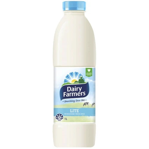 DAIRY FARMERS LITE WHITE 1L
