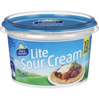 DAIRY FARMERS LITE SOUR CREAM 250G
