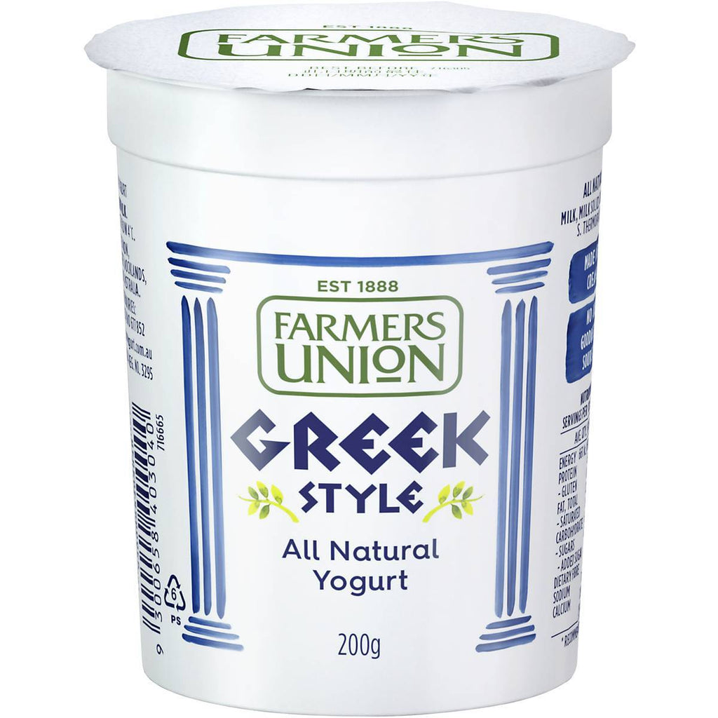 FARMERS UNION NATURAL YOGHURT 200G