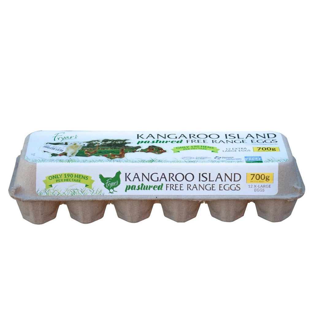 FRYAR'S KANGAROO ISLAND FREE RANGE EGGS 70y0G