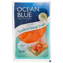 OCEAN BLUE SMOKED TROUT 100G