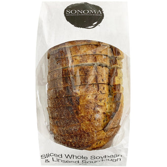 SONOMA SOYBEAN & LINSEED SLICED SOURDOUGH BREAD 625G