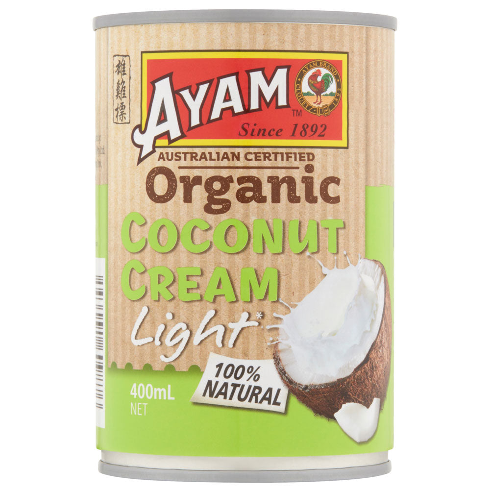 AYAM ORGANIC COCONUT CREAM LIGHT 400G