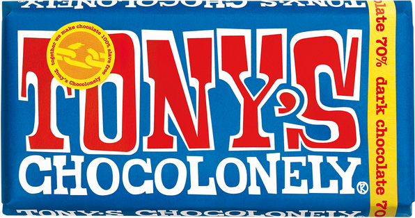 TONY’S CHOCOLATE DARK 70% 180G