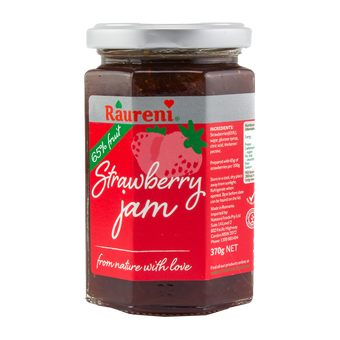 RAURENI STRAWBERRY JAM 370G