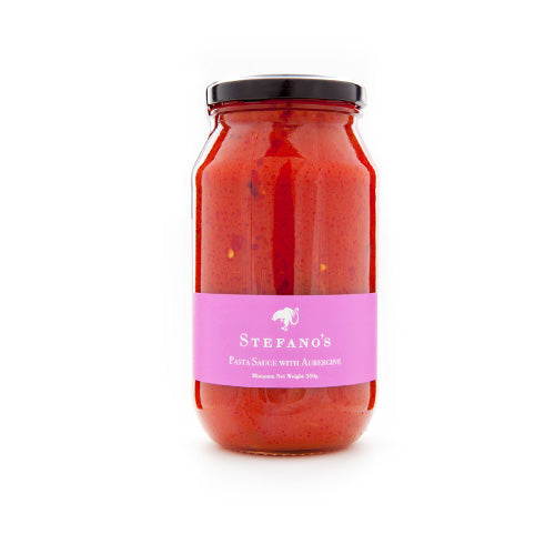 STEFANO’S PASTA SAUCE AUBERGINE 500G