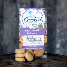 CROOKED CREEK SHORTBREAD BUTTON BISCUITS 144G
