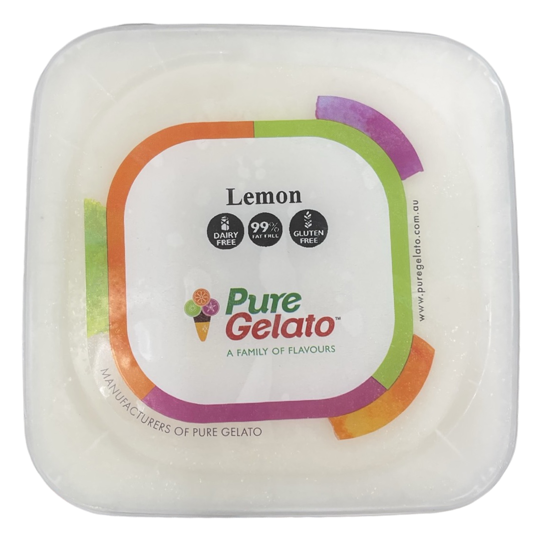 PURE GELATO LEMON 1L – Willoughby Fresh