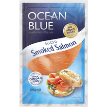 OCEAN BLUE SMOKED SALMON 100G